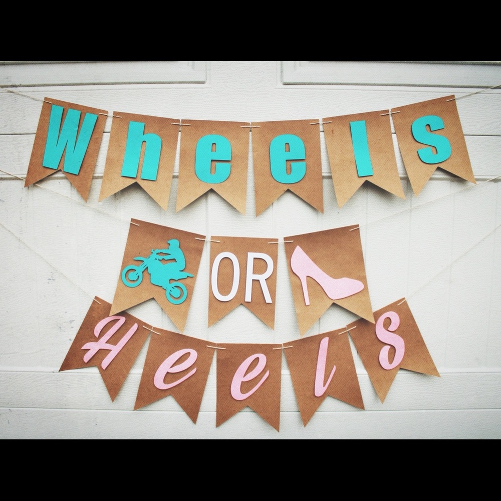 Wheels or Heels Banner